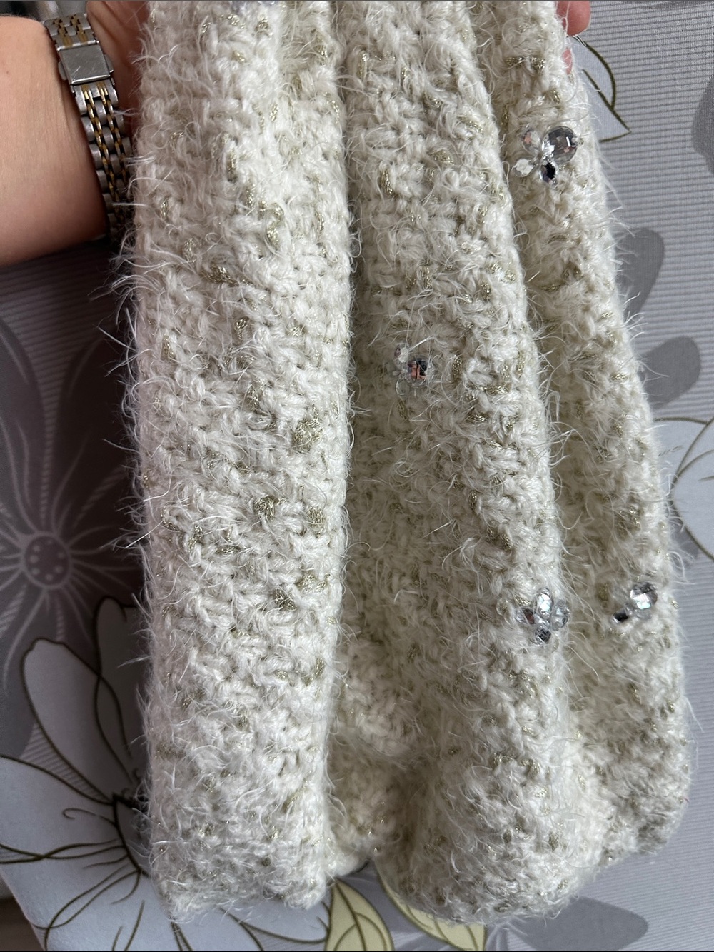 Betsey Johnson Knit Infinity Scarf